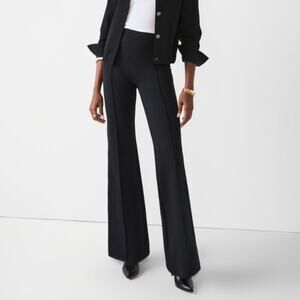 SPANX Perfect Fit Ponte Flare Pant Classic Black Hi Rise Womens Size M Regular